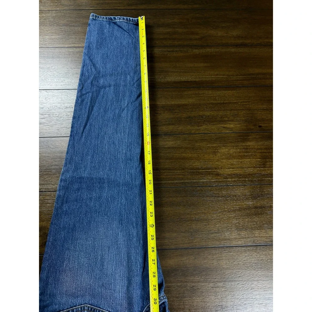 The Childrens Place Boys Straight Leg Jeans Medium Wash Blue Size 18 Cotton